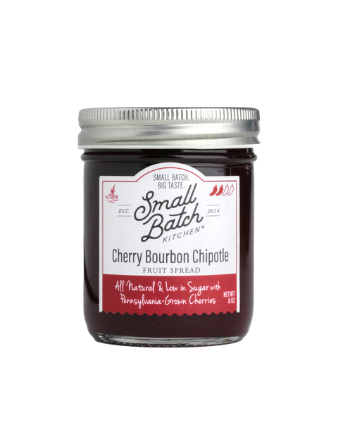 Cherry Bourbon Chipotle Spicy Fruit Spread
