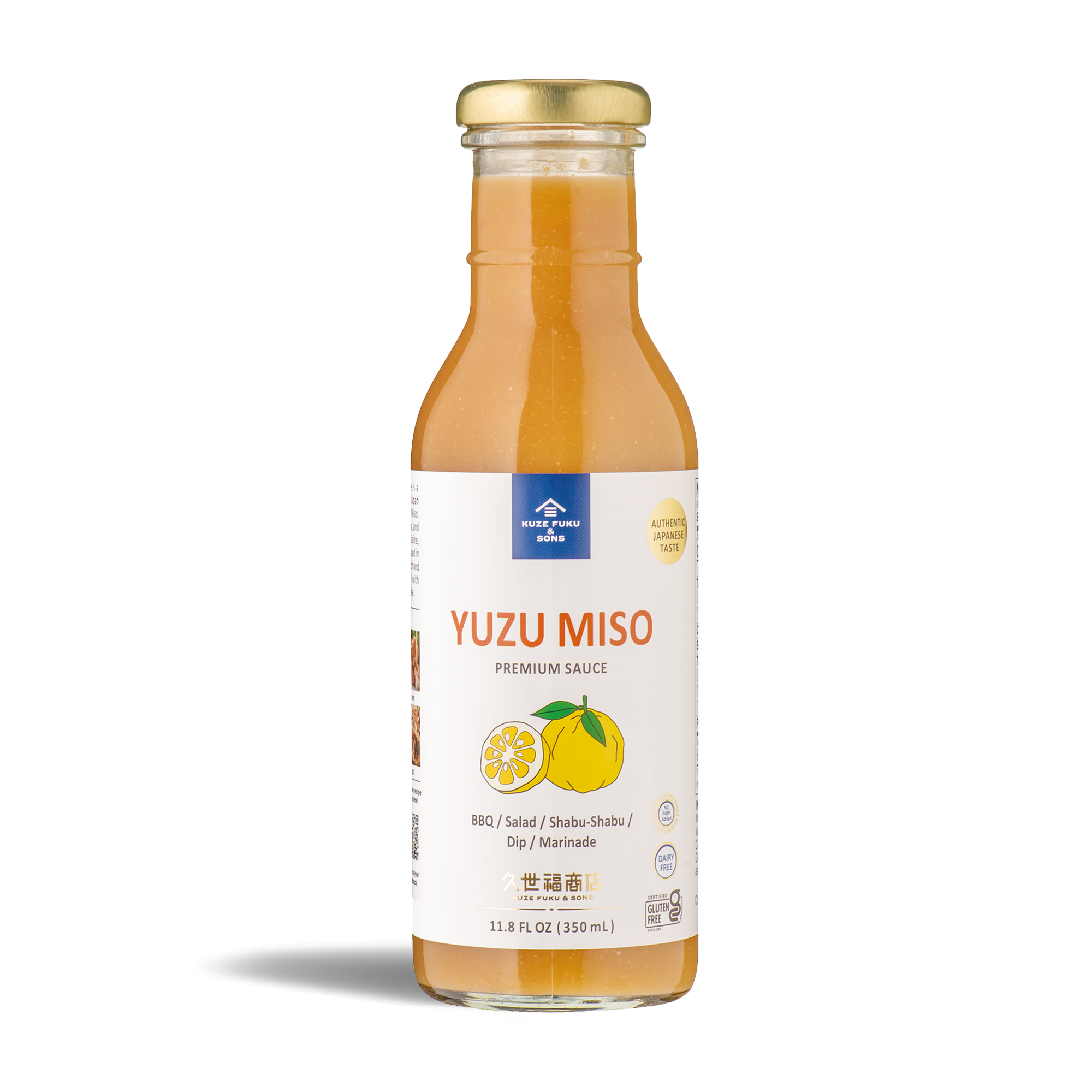 YUZU MISO PREMIUM SAUCE 11.8 fl. oz. – White Oak Fresh 2 U