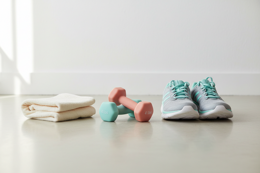 Running shoes and a towel — gear up for the free wonder drug: exercise