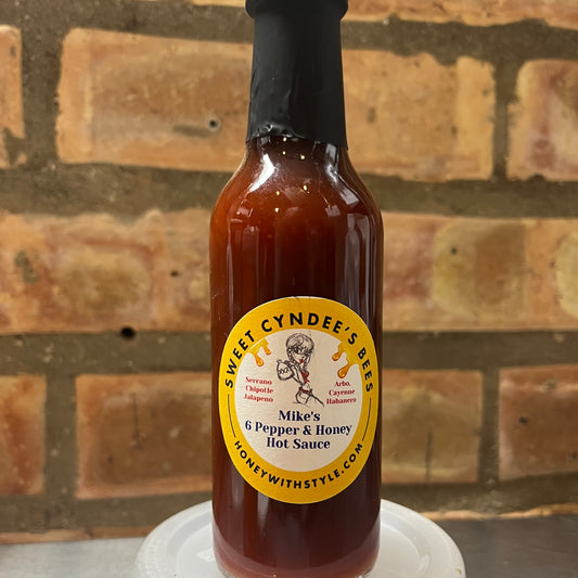 Sweet Cyndee’s Bees 6 Pepper & Honey Hot Sauce