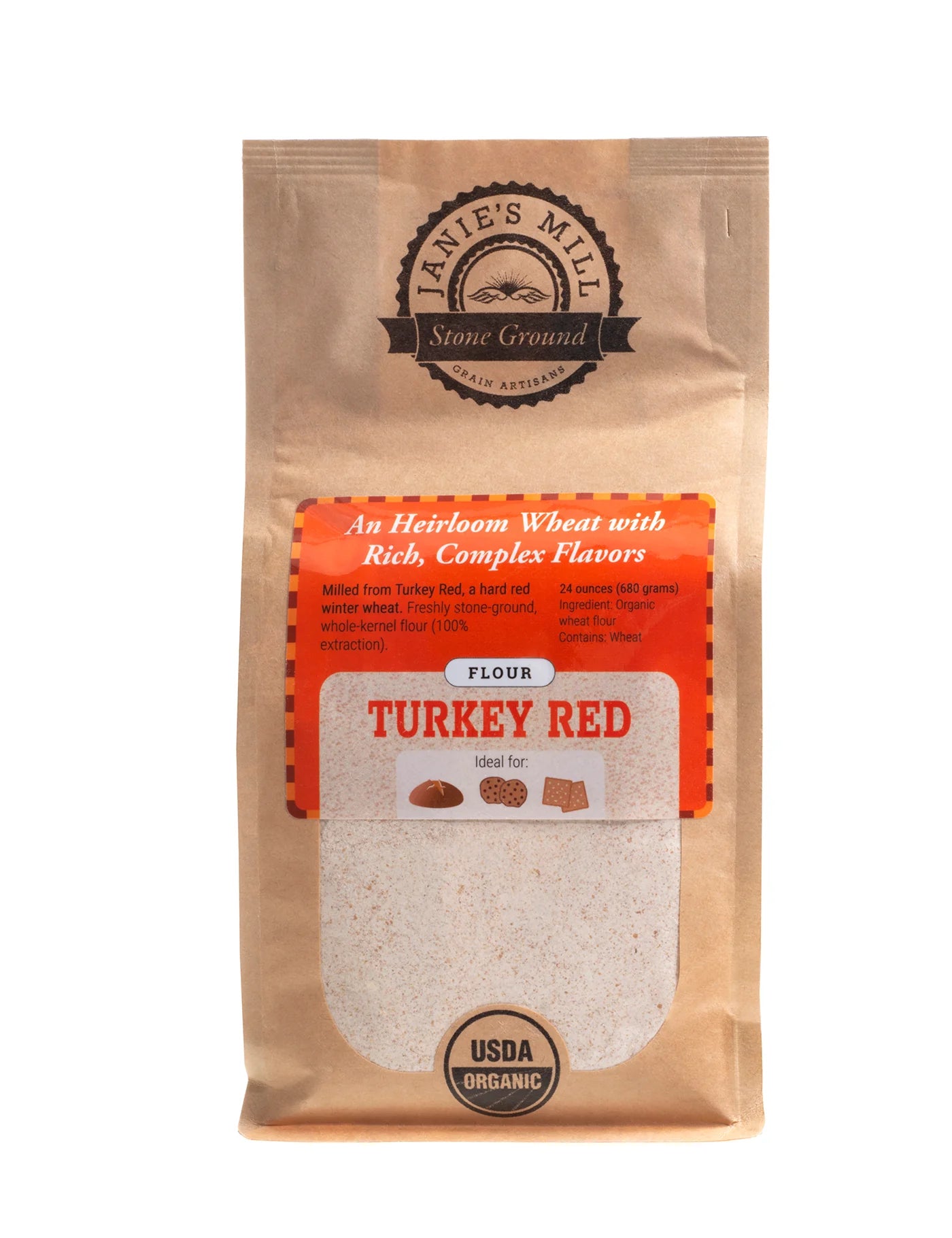 Janie’s Mill Organic Turkey Red Wheat Flour 1.5 pounds