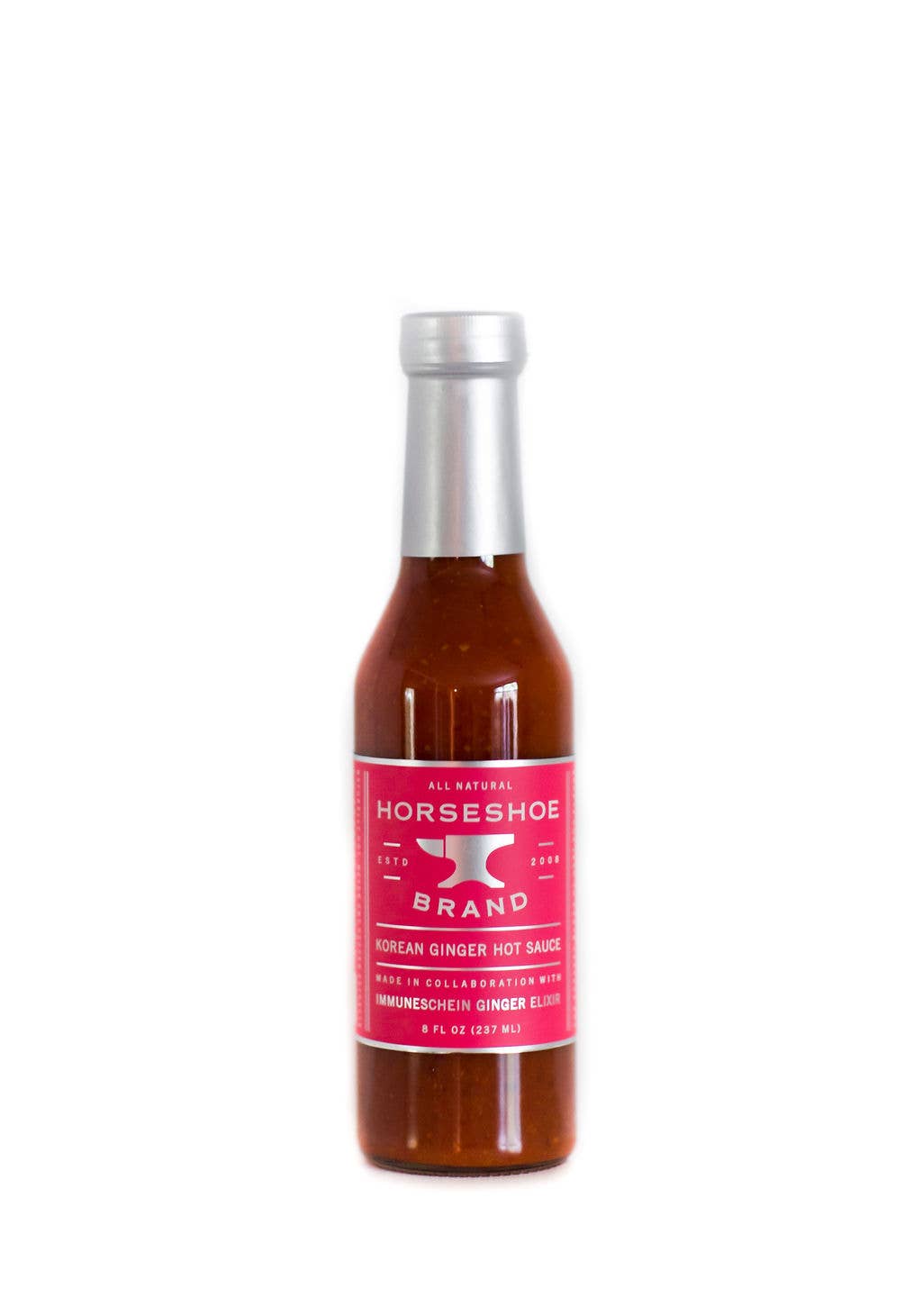 Horseshoe Korean Ginger Hot Sauce (8 Fl Oz_237Ml)