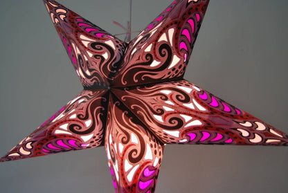 Andromeda Paper Star Lantern: Blue