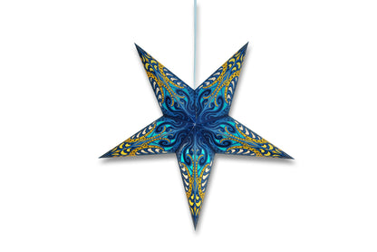 Andromeda Paper Star Lantern: Blue