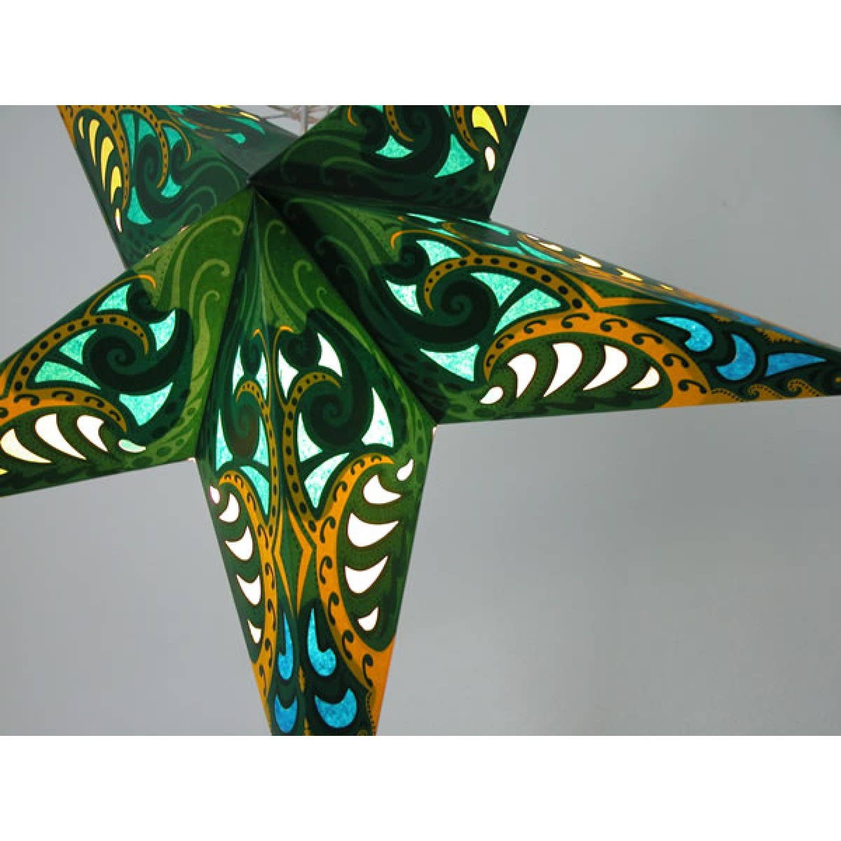 Andromeda Paper Star Lantern: Blue