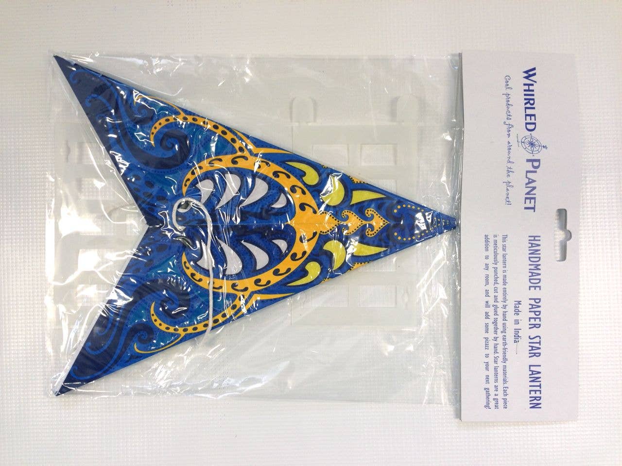 Andromeda Paper Star Lantern: Blue