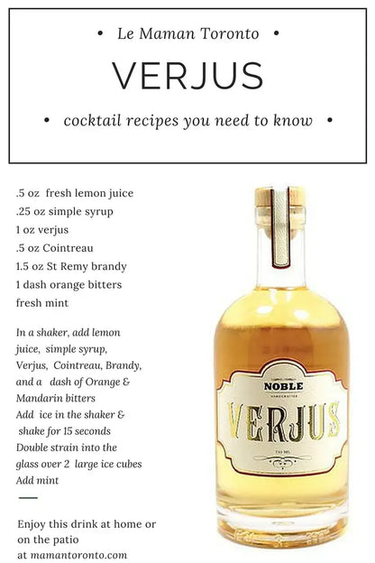 Noble Verjus, Pinot Noir / 750 ml.