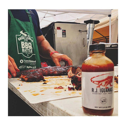 R.J. Iguanas Everyday Hot Sauce: 8 oz Bottle