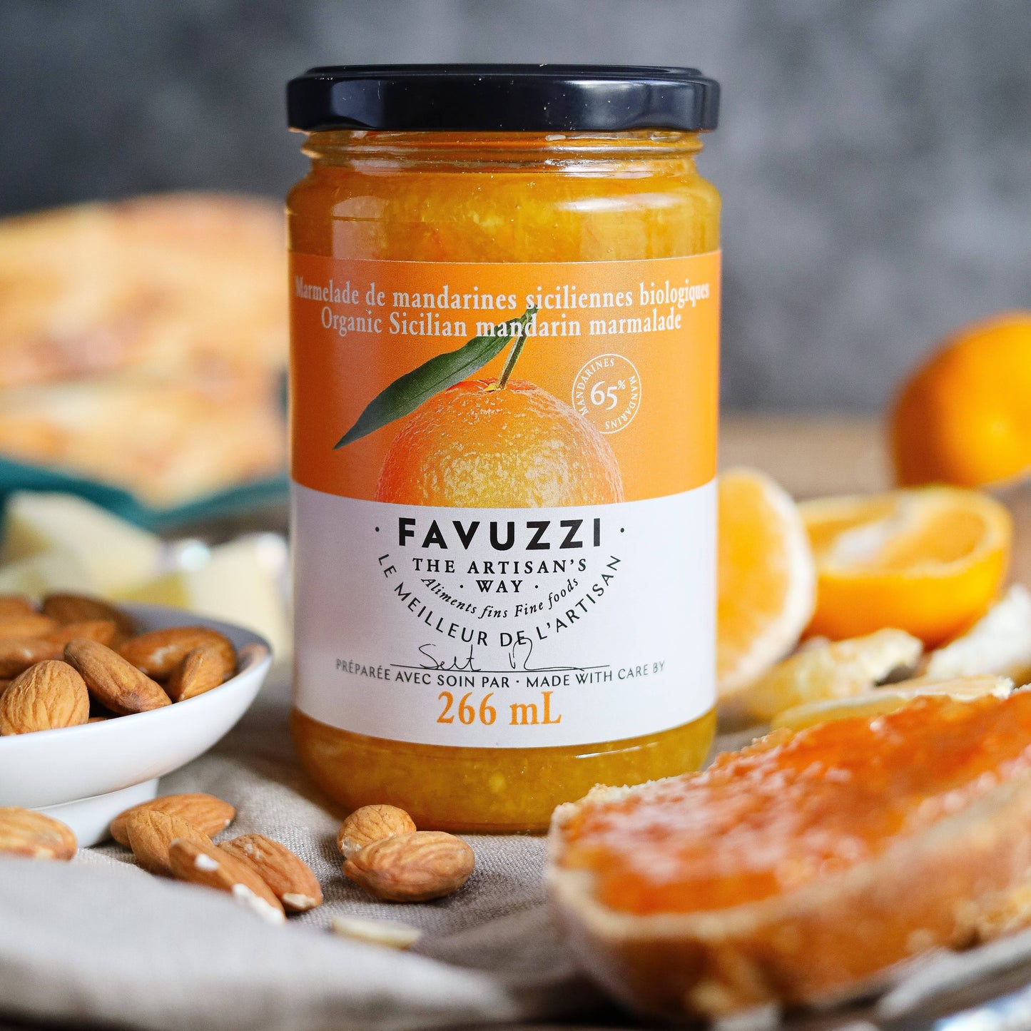 Favuzzi Organic Sicilian Mandarin Marmalade