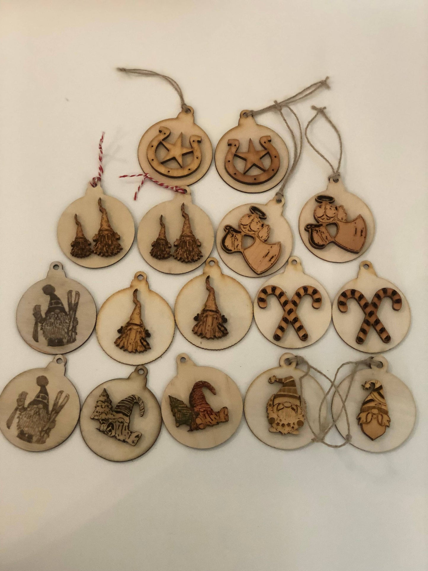 Christmas Tree with snowflakes - Christmas Ornaments