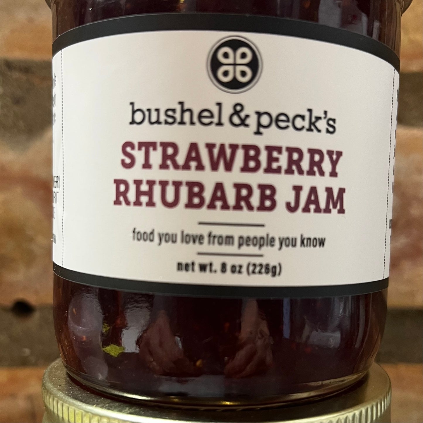 Bushel & Peck’s Strawberry Rhubarb Jam