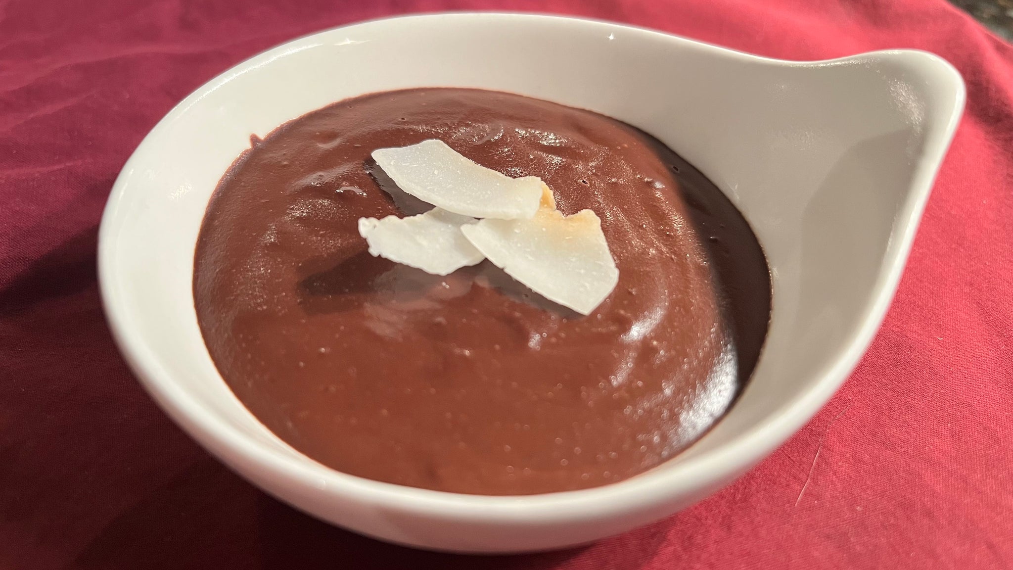 Coconut Chocolate Pudding