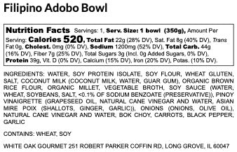 Filipino Vegan Adobo