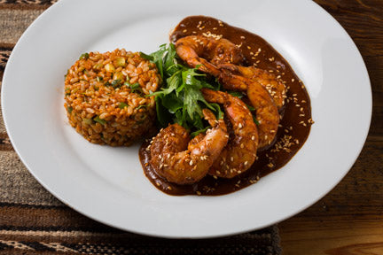 Peruvian Shrimp Stir Fry