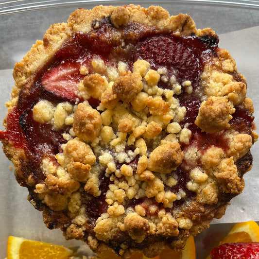 Strawberry Rhubarb Tart