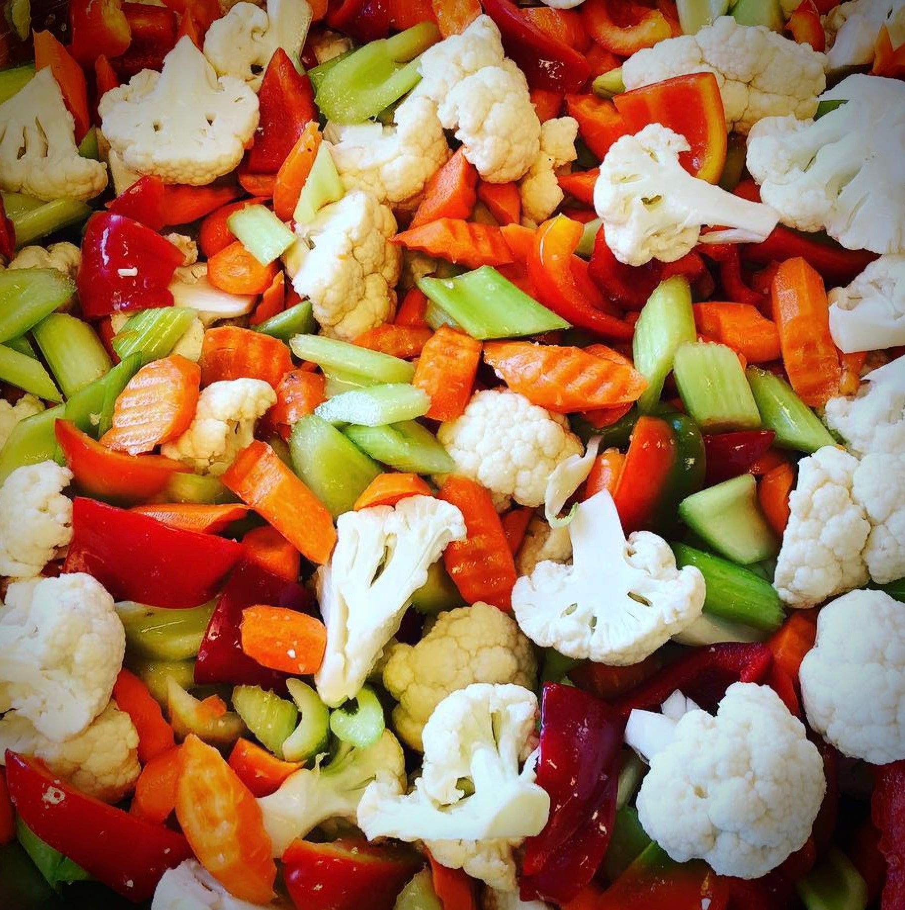 à la carte - Roasted Fall Vegetable Side Dish