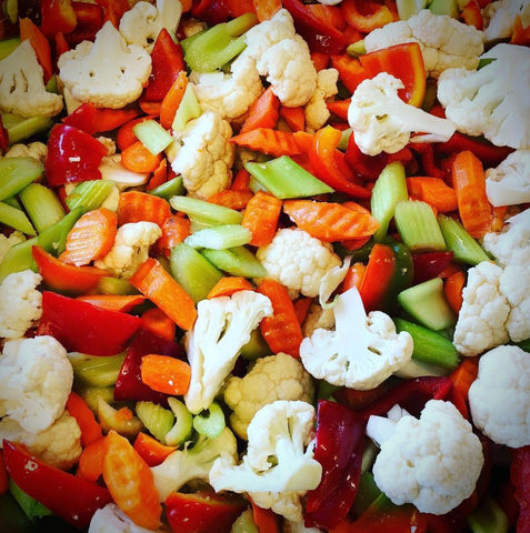 à la carte - Roasted Fall Vegetable Side Dish