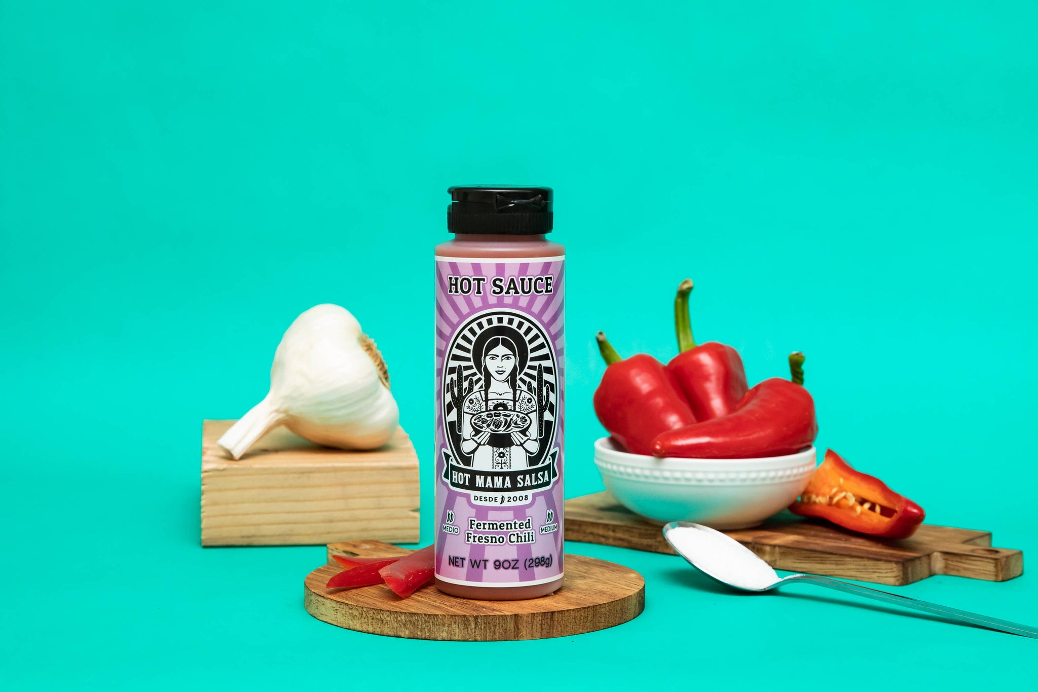 Fermented Fresno Hot Sauce