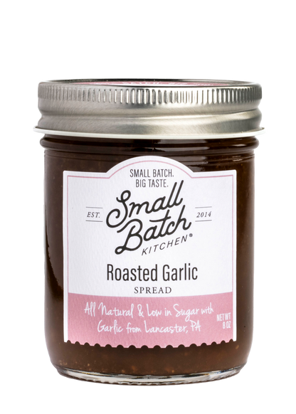 Small Batch Roasted Garlic Savory Fruit Spread