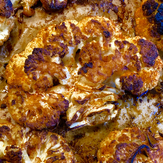 Moroccan Cauliflower Steak