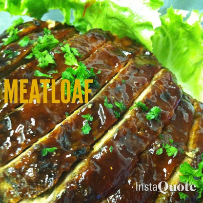Glazed Meatloaf with Sides